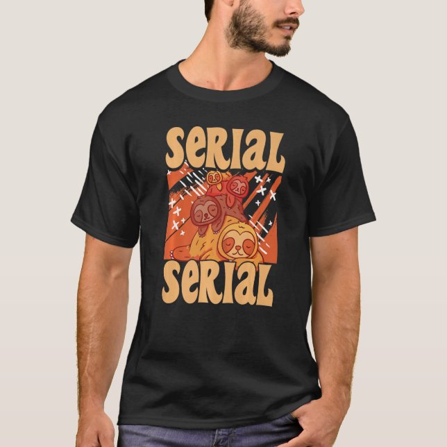 Camiseta Larga Serial Chiller Enche Sua Vida E Relaxa 3 (Frente)