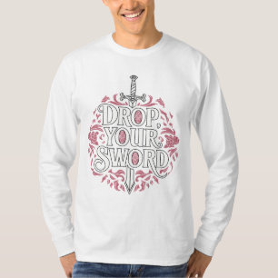Camiseta Larga. Sua. Espada. - A Princesa Noiva Inspirada