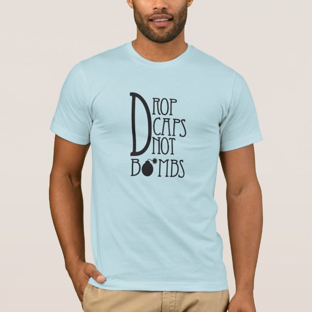 Camiseta Largar Bonés sem bombas (Frente)