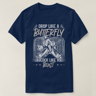 Camiseta Largar como um Bloco de Borboleta como um Goeiro d
