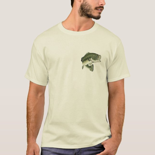 CAMISETA LARGEMOUTH BASS (Frente)