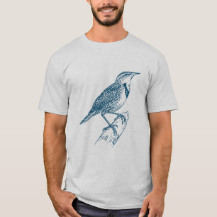 Camiseta Largo-prado - Azul-Oceano