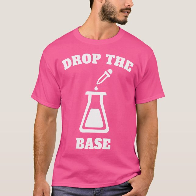 Camiseta Largue O Humor Do Edm De Química Base (Frente)