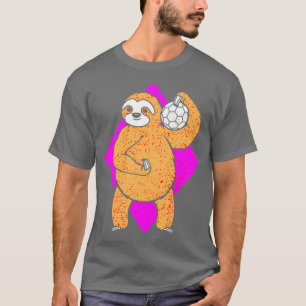 Camiseta Largura jogando handebol