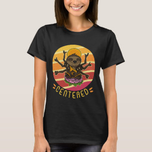 Camiseta Largura meditação de paz, treino Hinduísmo Ohmmm