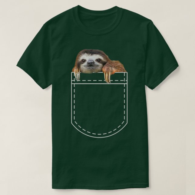 Camiseta Largura no seu Amante de os animais de bolso (Frente do Design)