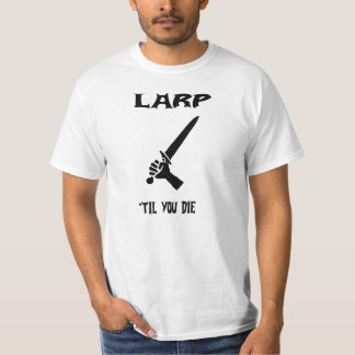 Camiseta Larp até você morre