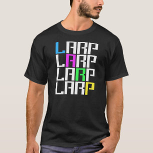 Camiseta LARP - Jogo do papel da acção ao vivo - engrenag