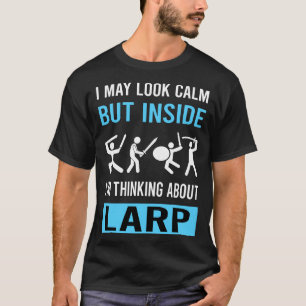 Camiseta Larp Larping RPG Roleplay Roleplay Reproduzindo Fu