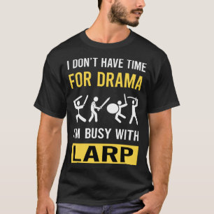 Camiseta Larp Larping RPG Roleplay Roleplay Reproduzindo Fu