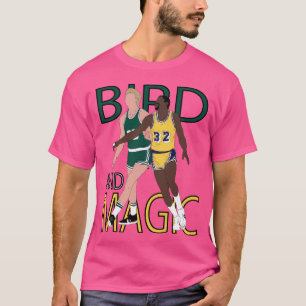 Camiseta Larry Bird E Magic Johnson