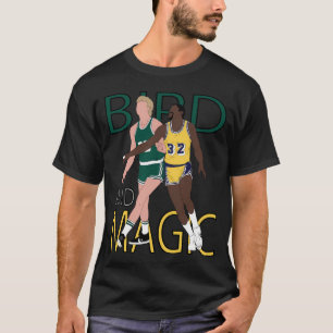 Camiseta Larry Bird E Magic Johnson