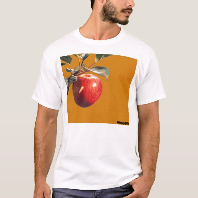 Camiseta Larva em Apple de Adam (restaurante do (Frente)