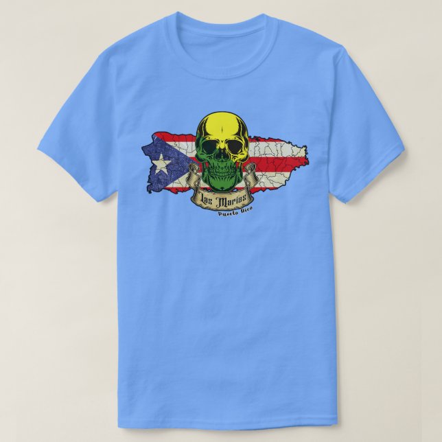 Camiseta Las Marias Isla de Porto Rico (Frente do Design)