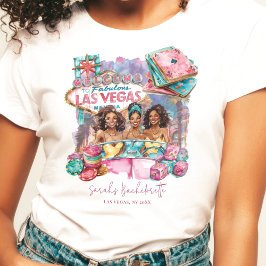 Camiseta Las Vegas Bachelorette Lux African American Girls