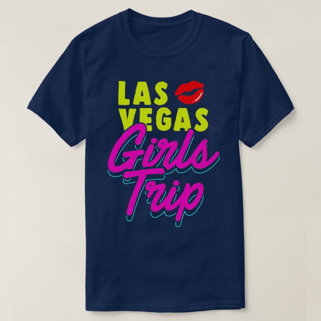 Camiseta Las Vegas Girls Trip Festa de solteira Nevada (Frente do Design)