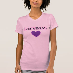 Camiseta Las Vegas Heart Glow