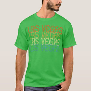 Camiseta Las Vegas Nevada Lembrança Vintage 70S menino