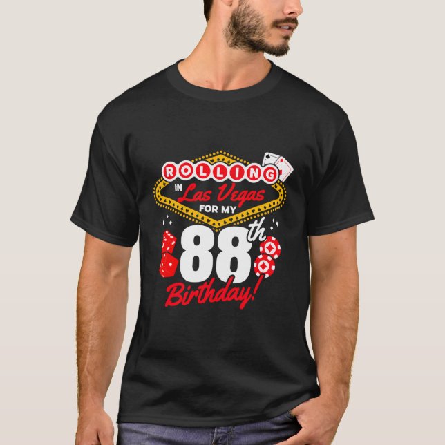Camiseta Las Vegas Rolling Em Vegas 88º (Frente)