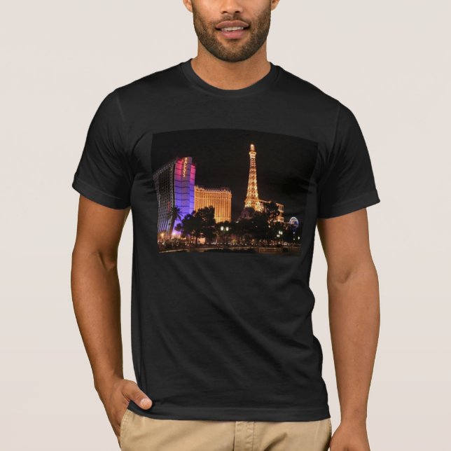 Camiseta Las Vegas Skyline (Frente)