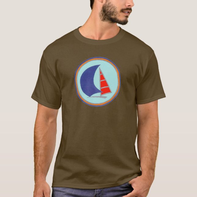 Camiseta Laser class sailing (Frente)