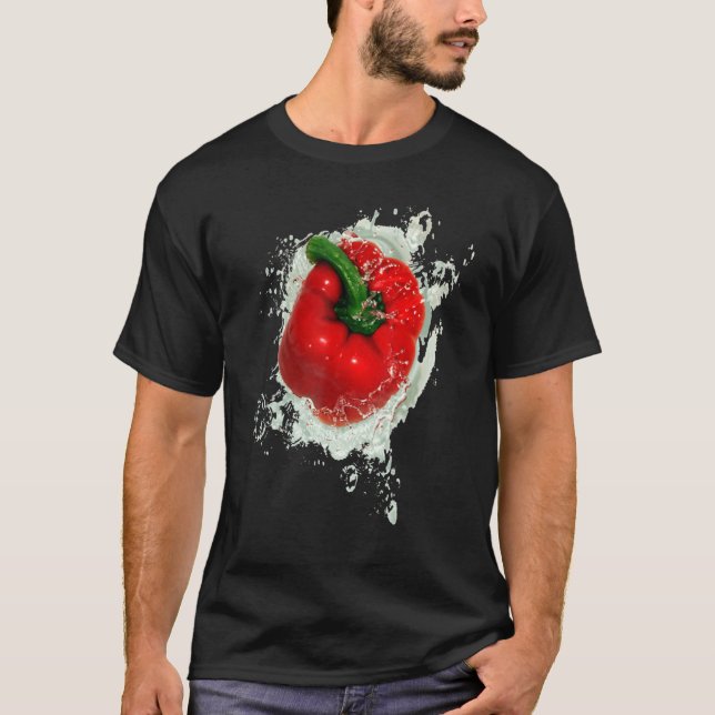 Camiseta Lash de Pimenta Vermelho (Frente)