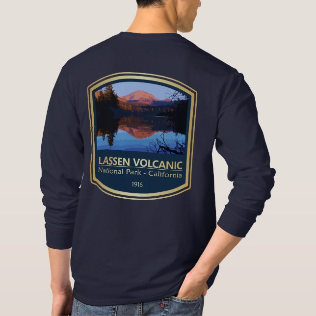 Camiseta Lassen NP vulcânico (PF1) (Verso)