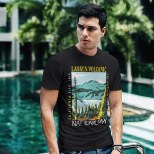 Camiseta Lassen Volcanic National Park Vintage se aflita