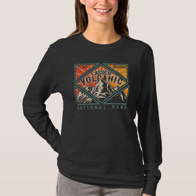 Camiseta Lassen Volcanic Park California (Frente)