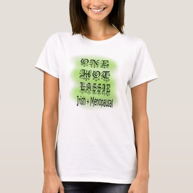 Camiseta Lassie Irlandesa Quente (Frente)