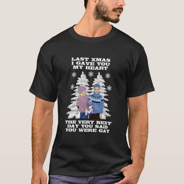 Camiseta Last Christmas I Gave You My Heart - The Very Next (Frente)