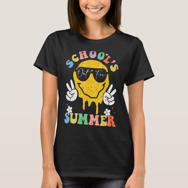 Camiseta Last Day of School's Out For Summer Vacation Teach (Frente)