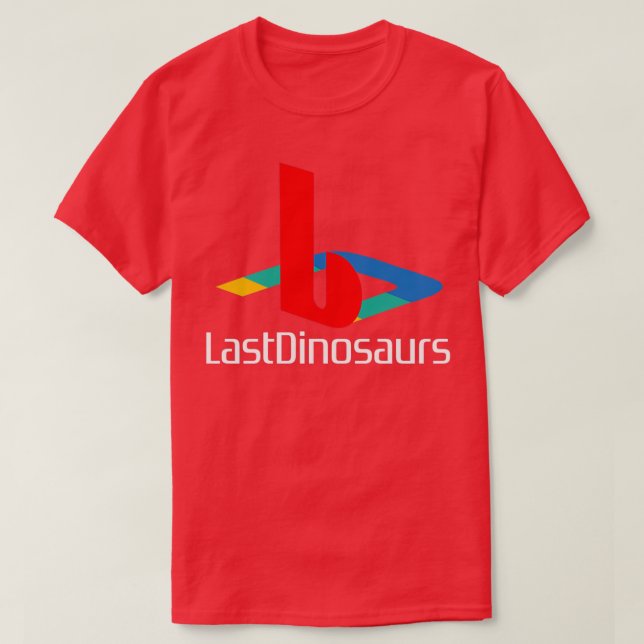 Camiseta Last Dinosaurs Merch Play Shirt (Frente do Design)