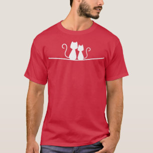 Camiseta Last Minute Hanukkah Matching Couple Cat Lovers