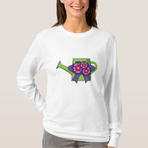 Camiseta Lata de água doce com Buquê de flores