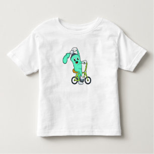 Camiseta Lata de pulverização com Bicicleta