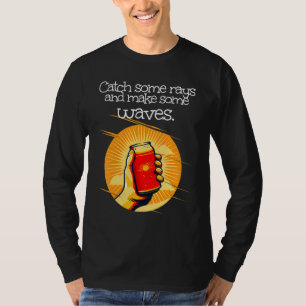 Camiseta Lata de refrigerante legal para pegar alguns raios