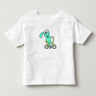 Camiseta Lata de spray com Bicicleta