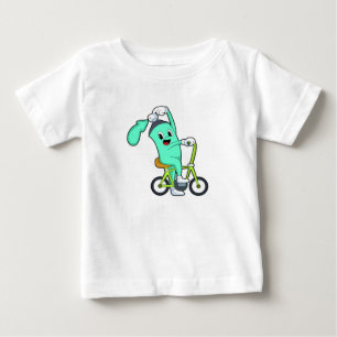 Camiseta Lata de spray com Bicicleta