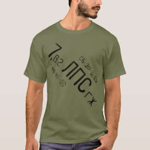 Camiseta Lata do Spam de Mosin Nagant 7,62