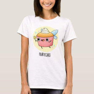 Camiseta Láteo, Peixe Funny Cupcake Pun