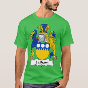 Camiseta Latham Casaco da Guarda Familiar de Armas