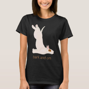 Camiseta Latido e Om para Cães e Ioga