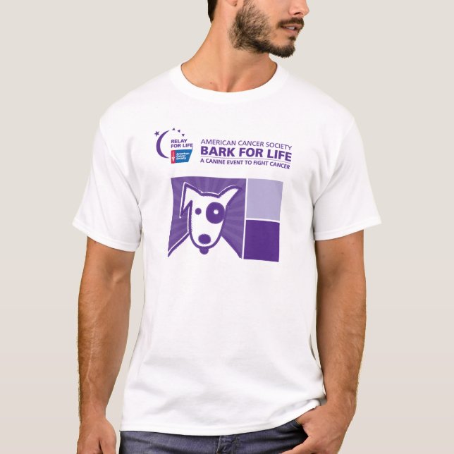 Camiseta Latido para homens da vida (Frente)