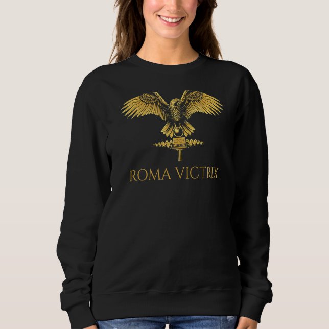 Camiseta Latim clássico do antigo moto romano Victrix (Frente)