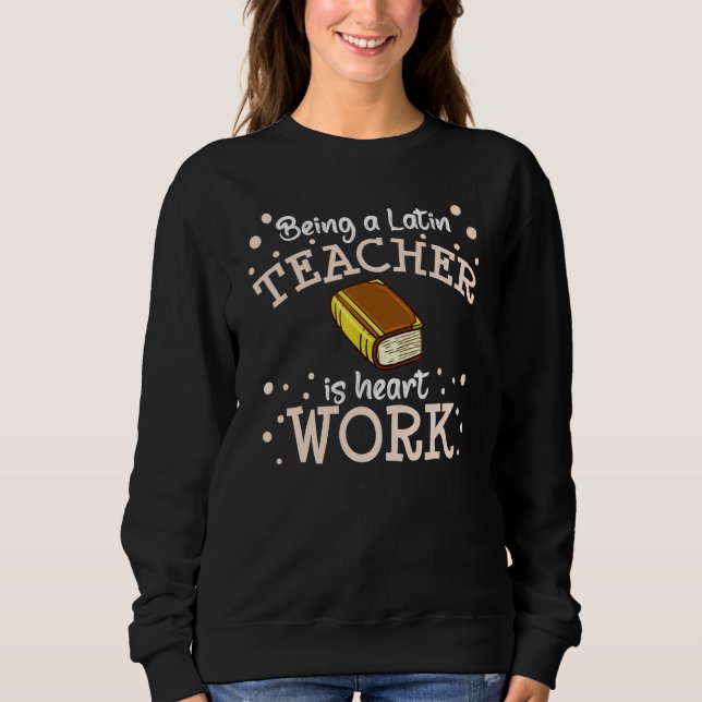 Camiseta Latin Teacher Rome Language Lesson Student School (Frente)