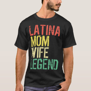Camiseta Latina Mãe Esposa Legenda Quinta-Feira Latinas Org