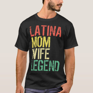 Camiseta Latina Mãe Esposa Legenda Quinta-Feira Latinas Org