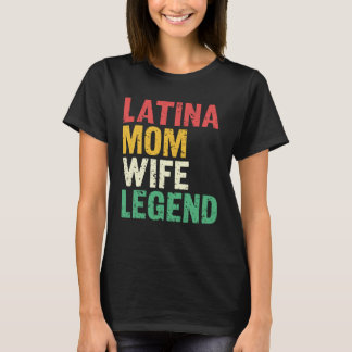 Camiseta Latina Mãe Esposa Legenda Quinta-Feira Latinas Org