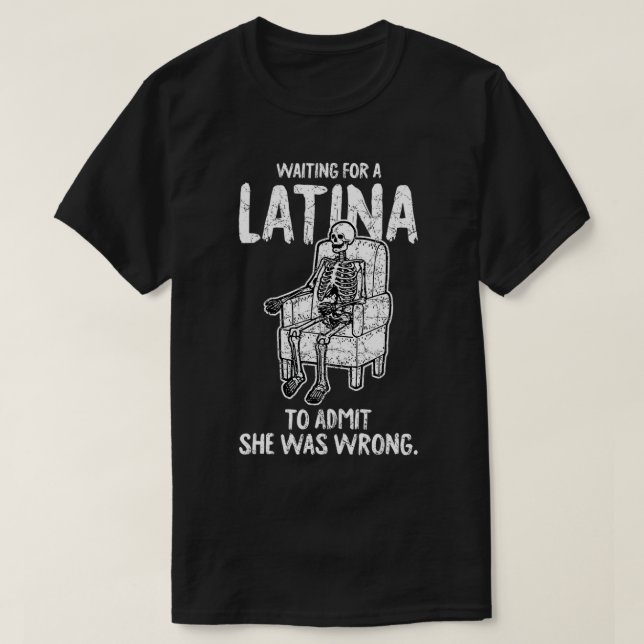 Camiseta Latina Mom Funny Wife Spanish Proud Hispanic Women (Frente do Design)